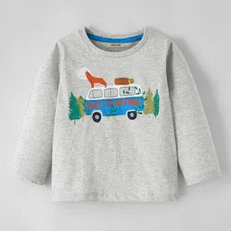 INCLUD Boys Graphic Printed Round Neck Regular Fit Casual T-Shirt-image-99