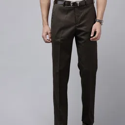Park Avenue Men Smart Fit Formal Trousers-picture-5