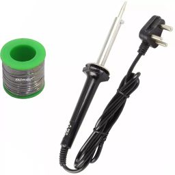 Fadman Soldering Iron with Solder Wire Flat Copper, Iron & Nickle Tip (Pack of 2 Pcs)-37