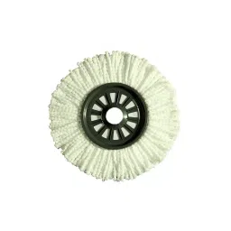 Scotch-Brite Jumper Spin Mop Round Microfiber Refill White for Floor, (Pack of 10)-11