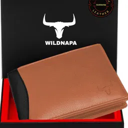 WILDNAPA Men Leather Two Fold Wallet-picture-52