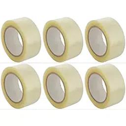 D-fix Clear Packaging Tape (65 m x 48 mm x 40 micron) - Pack of 6-picture-7
