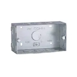 Cona Estella Concealed Boxes 4 M Sliver Metal, 6604-46