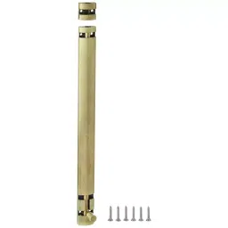 Aquieen 254 mm(10 Inch) Stainless Steel Antique Brass Tower Bolt Set, AQN 605-15