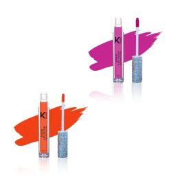 KINDED Liquid Lip Colour 02 More Magenta & 08 Sangria Orange Combo-picture-10