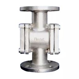 Flowtek CF8 I.C. Double Window Sight Glass ND 40 150# Flange Ends, 150 - 410 mm-image-2