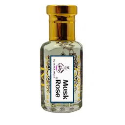 Taj Fragrances Musk Rose Long Lasting Alcohol Free Attar - 12 ml-82