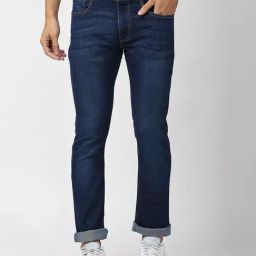 Pepe Jeans VAPOUR Blue Lightly Washed Slim Fit Jeans-image-69