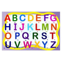 FunBlast Capital Letter Alphabet Puzzle Board Toy for Kids 26 Pieces -  Multicolor-19