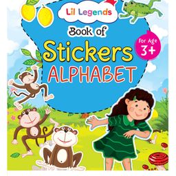Oswaal Books Lil Legends Book of Stickers for Kids, To Learn About English Alphabet, Age 3 +-22