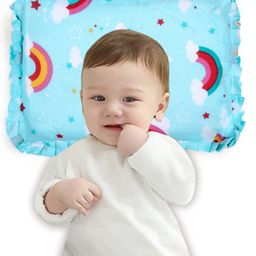 Luvlittle Baby Cotton Head Shaping Mustard Seed Rai Pillow with Zip Closure - Unicorn Print (Sky Blue)-picture-19
