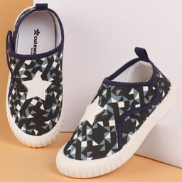 Cute Walk by Babyhug Casual Shoes Star Applique - Navy-image-73