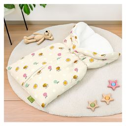 R for Rabbit Snuggy Bliss 100% Cotton Baby Bedding Set With Cars Prints - Beige-93