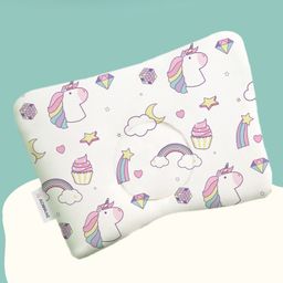 ADMIRAE Premium Head Shaping Memory Foam Baby Pillow, Unicorn Print-19