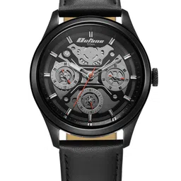 Titan Men Dial & Leather Straps Analogue Watch 1805NL07-12