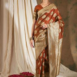 Suha Woven Design Zari Art Silk Banarasi Saree-image-132