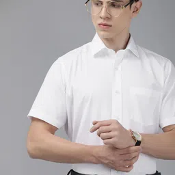 Van Heusen Pure Cotton Custom Opaque Formal Shirt-picture-18
