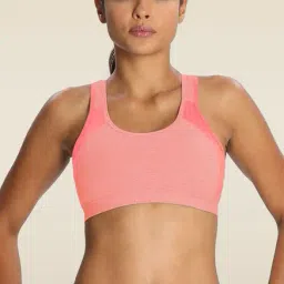 Jockey Desert Flower & Coral Power Back Active Bra - 1380 (Prints May Vary)-picture-35