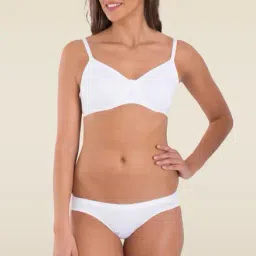 Jockey White Seamless Shaper Bra - 1722-picture-26