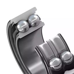 KOYO Double Row Angular Contact Ball Bearing, Inner Dia 17 mm, Outer Dia 40 mm, Width 18 mm, 5203ZZCD3 image 3