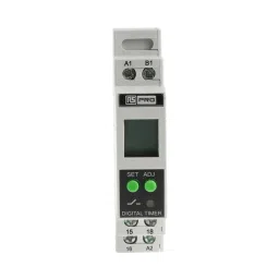 RS PRO Multi Function Timer Relay DIN Rail Mount 24 to 240 V AC/DC Model No. 8966863-16