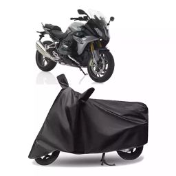 Auto Pearl Polyester Two Wheeler Cover for BMW R 1200 GS (Grey)-image-41