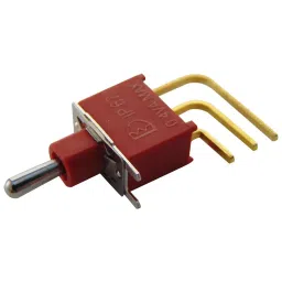 MULTICOMP PRO Toggle Switches SWITCH, PCB, SPDT, ON-OFF-ON, 1AS3T2B4M7RE-1