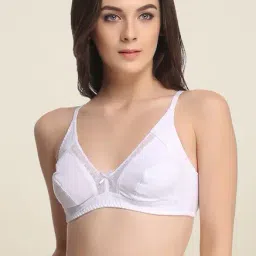 Clovia White Solid Minimizer Bra-image-31