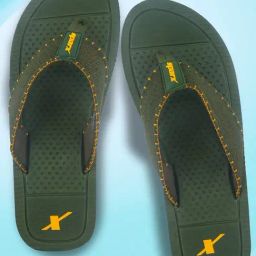 Sparx Men's Olive Flip Flops-73
