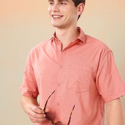 Mast & Harbour Pure Cotton Drop-Shoulder Relaxed Fit Casual Shirt-image-24