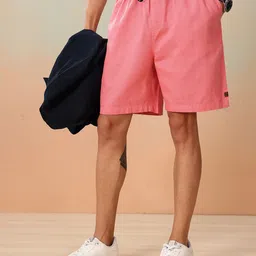 Mast & Harbour Men Pure Cotton Shorts-picture-26