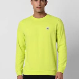 Peter England Jeans Green Slim Fit Sweatshirt-picture-32