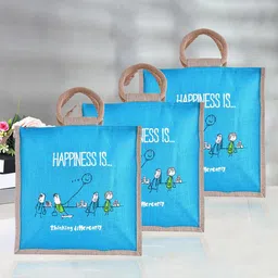 Kuber Industries Unisex Graphic Structured Tote Bag-91
