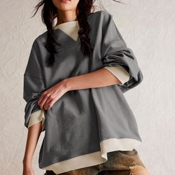 StyleCast x Revolte Women Colourblocked Sweatshirt-image-30