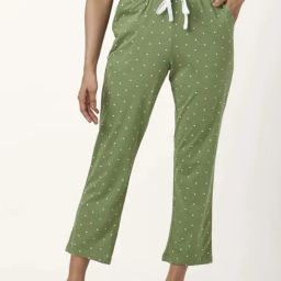 Dreamz by Pantaloons Green Cotton Polka Dots Pyjamas-picture-23