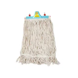 GENERIC Cotton Mop 200 GSM Rod Length 106 cm Pvc Covered Handle Rod, CM01 (Pack of 25)-image-68