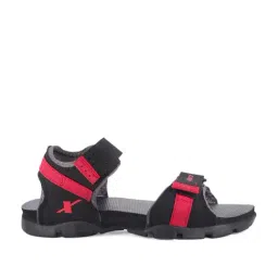 Sparx Men's Black Floater Sandals-image-71