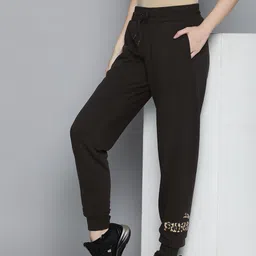 Puma Women Brand Logo Comfort Fit Joggers-picture-23