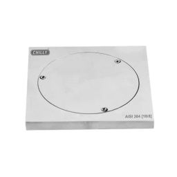 Chilly Heavy Traffic 125x125 mm Cleanout Stainless Steel Glossy Finish Silver, CO-SHT-125-image-67