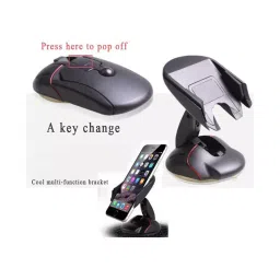 AMR Mouse Style Car Mobile Holder Cradle for Isuzu MUX Plastic, AMR 417 image 2