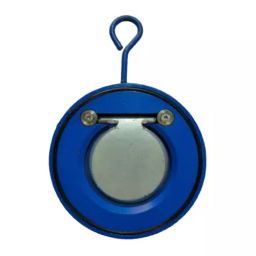 Kelor Single Plate Wafer Check Valve 65 mm EPDM Rubber Seat Cast Iron Body Stainless Steel 304 Disc, K103-7