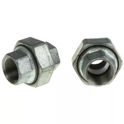 Georg Seat Union Fischer Galvanised malleable Iron Fitting Taper Female BSPP 3/4in to 3/4in, 770340205 (Pack of 2)-image-99