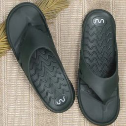 Doubleu Men's Olive Flip Flops-image-53