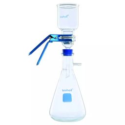 Biohall 500 ml All Glass Filter Holder 47 mm Filtration Assembly, BLS.M1400.01-9