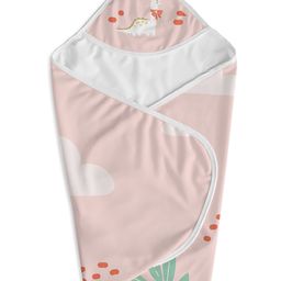 Right Gifting Digital Printed Hooded Wrapper Baby Blanket - Cream-image-92
