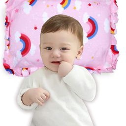 Luvlittle Baby Cotton Head Shaping Mustard Seed Rai Pillow with Zip Closure - Unicorn Print (Pink)-picture-20