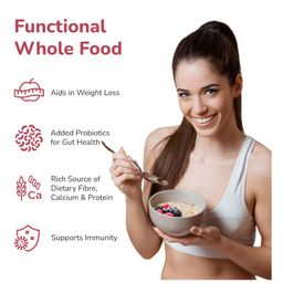Miheso Overnight Oats Mixed Berries Pack of 7 Super Breakfast - 420 gm image 3