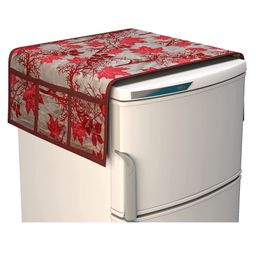 Dakshya Industries Fridge Top Cover and Fridge Mat Combo Set of 5 image 3