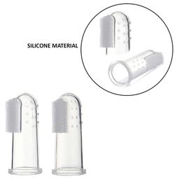 Numum Baby Silicone Finger Toothbrush and Fruit Food Feeder Nibbler Pacifier (MultiColor)( Color and design may vary) image 4