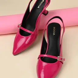 Rocia Women Solid Stiletto Pumps-21